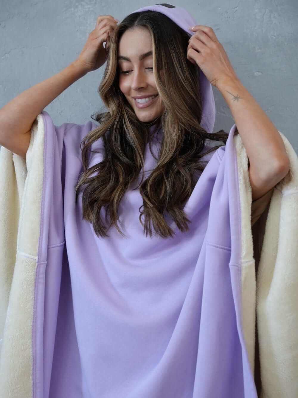 Eira | Unisex Oversized Weighted Cloak Hoodie with Soft Lining