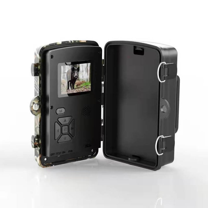 Outdoor Wildlife Trail Camera with Night Vision – 16MP 1080P Motion Activated Camera with IP66 Weatherproof Protection