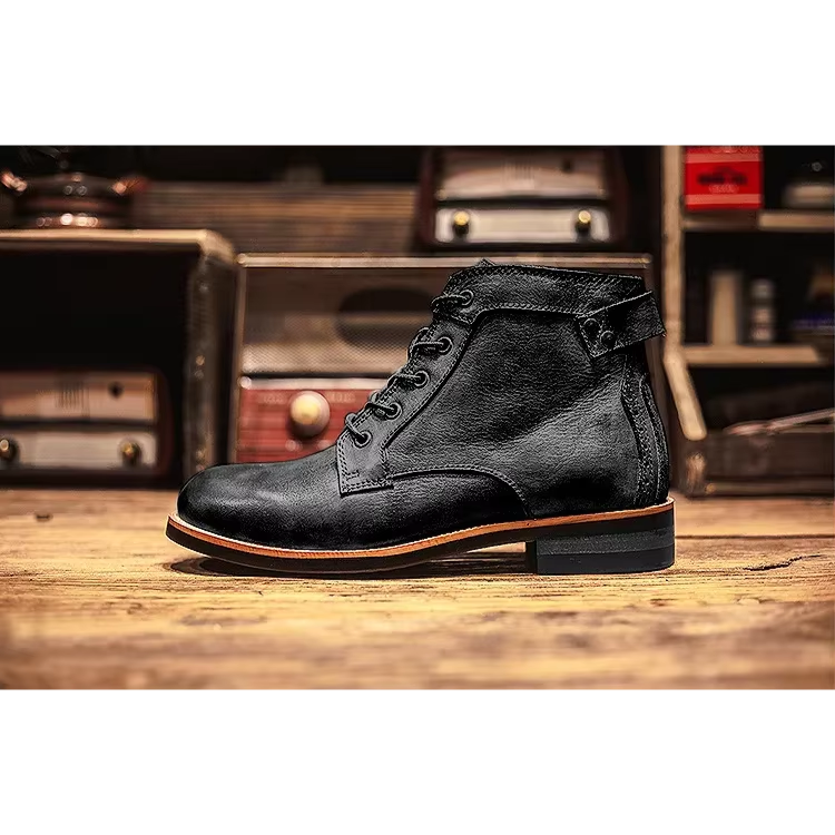 Niall | Men's Casual Lace-Up Ankle Boots