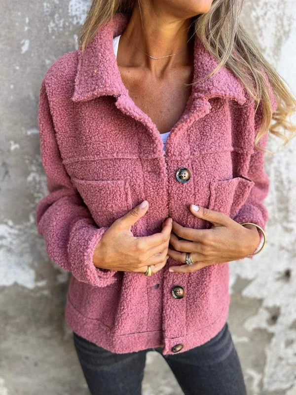 Andrea | Women's Cropped Lapel Jacket