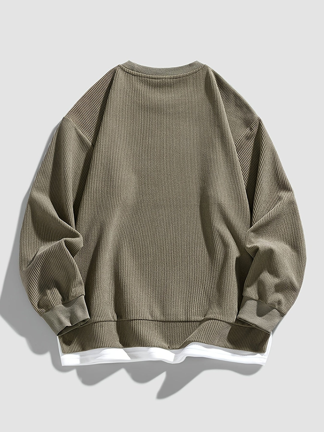 Declan | Men's Layered Crew Neck Sweatshirt