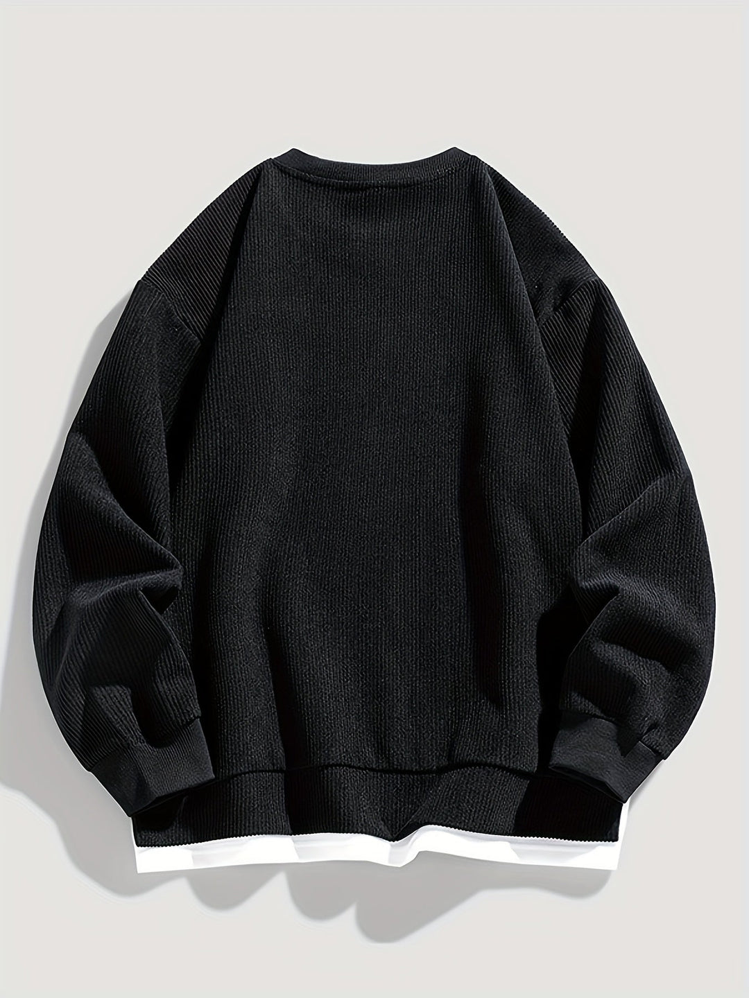 Declan | Men's Layered Crew Neck Sweatshirt