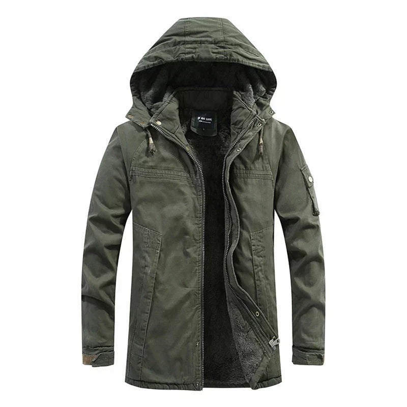 Gerald | Men's Fleece-Lined Winter Jacket