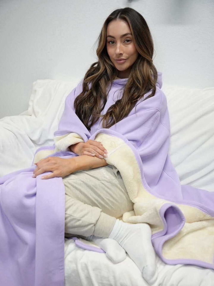 Eira | Unisex Oversized Weighted Cloak Hoodie with Soft Lining