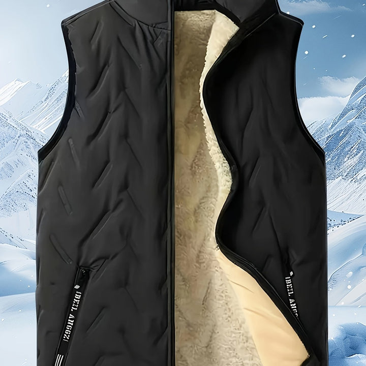 Xavier | Men's Fleece-Lined Zip-Up Gilet