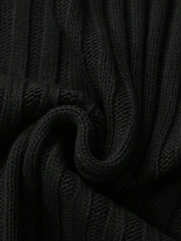 Dexter | Men's Ribbed High Neck Knit Jumper