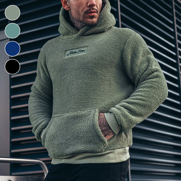 Roy | Men's Plush Hooded Jumper