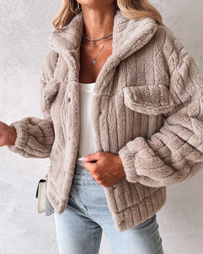Josephina | Women's Oversized Teddy Jacket