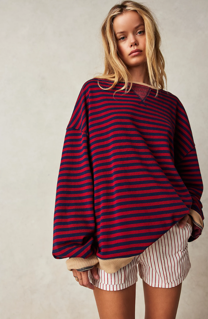 Cora | Women's Relaxed Fit Striped Jumper