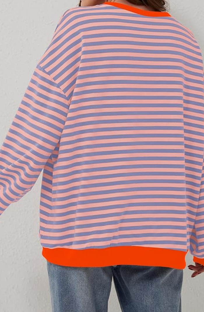 Cora | Women's Relaxed Fit Striped Jumper