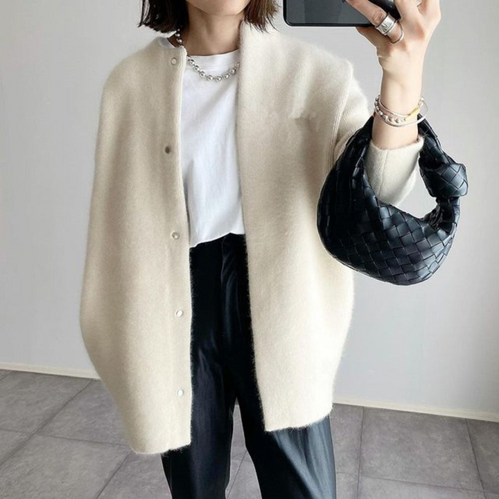 Sylvia | Women's Lightweight Wool Knit Cardigan