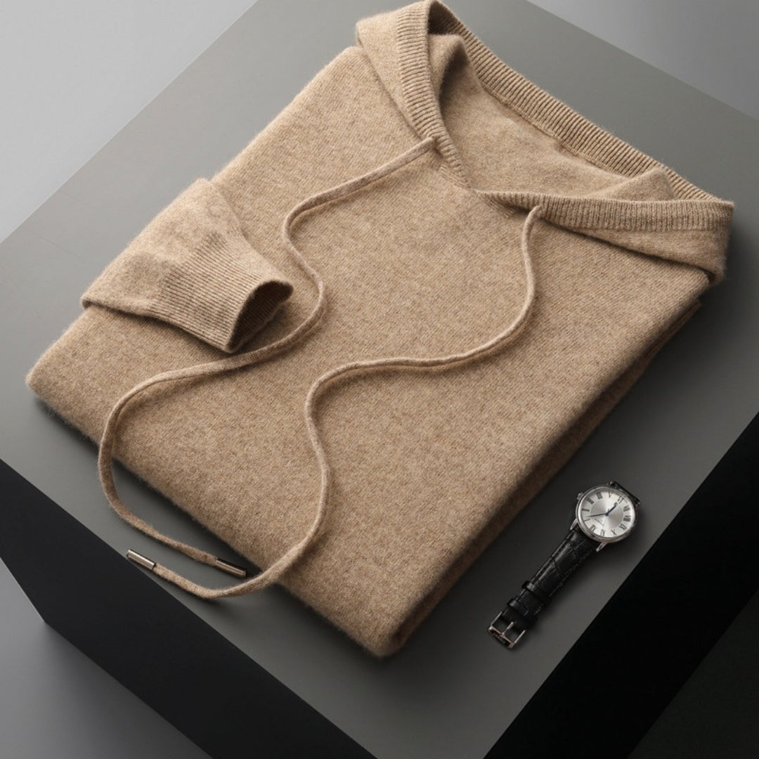 Heath | Men's Relaxed Fit Knit Hoodie