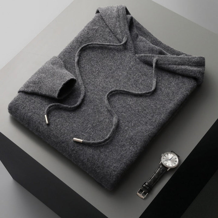 Heath | Men's Relaxed Fit Knit Hoodie