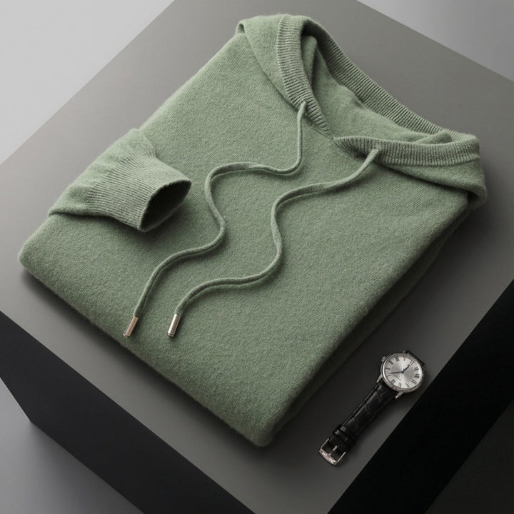 Heath | Men's Relaxed Fit Knit Hoodie