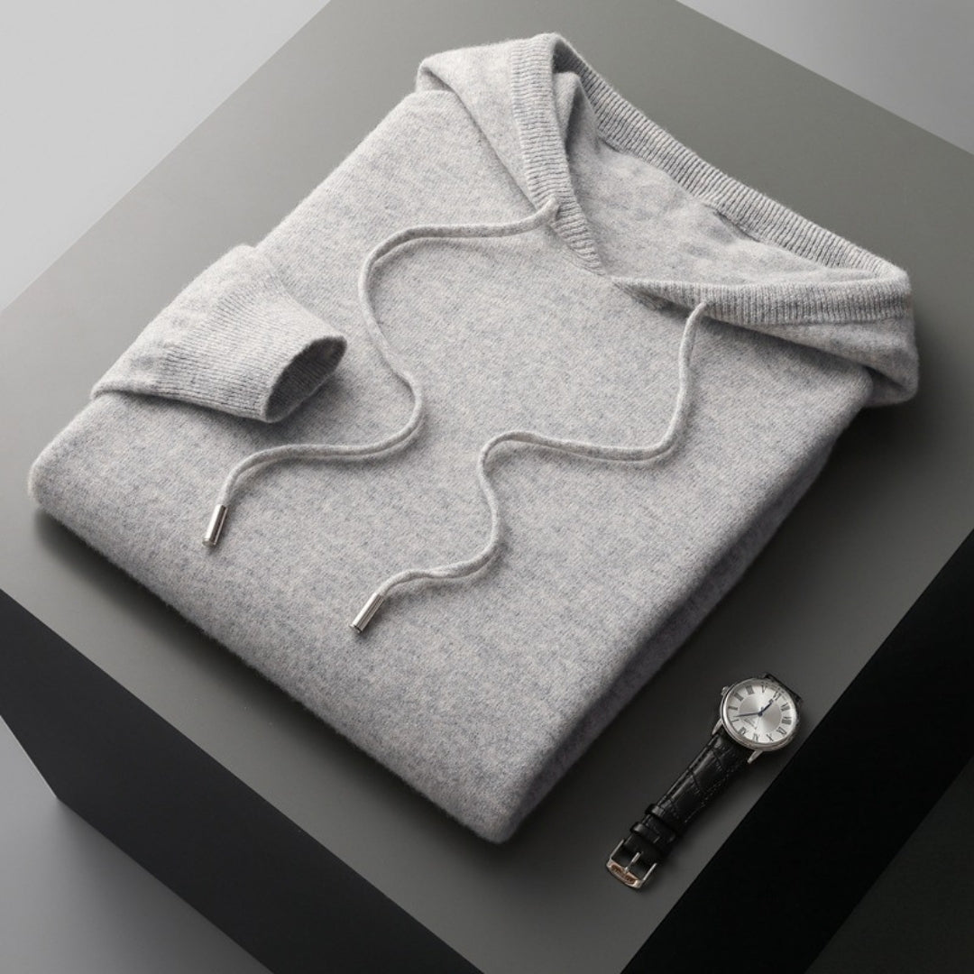 Heath | Men's Relaxed Fit Knit Hoodie