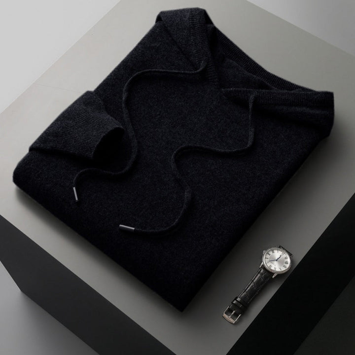 Heath | Men's Relaxed Fit Knit Hoodie