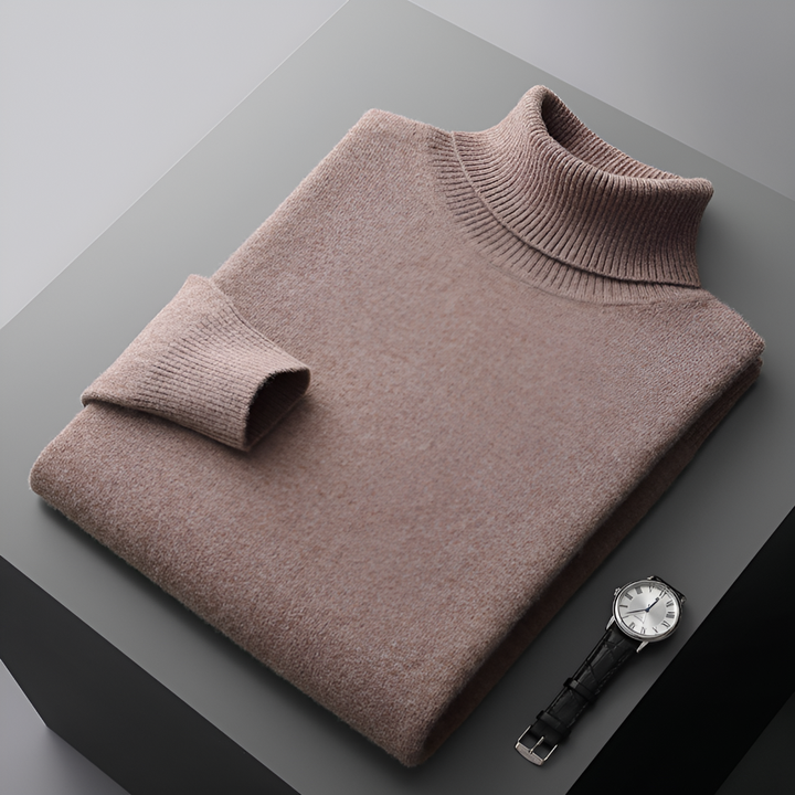 Sidney | Men's Ribbed Roll Neck Jumper