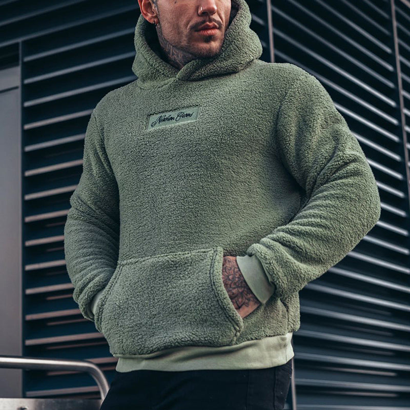 Roy | Men's Plush Hooded Jumper