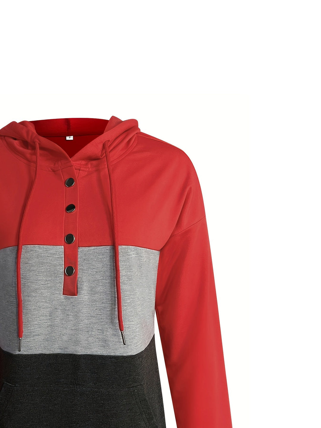 Bianca | Women's Relaxed Fit Colour Block Hoodie