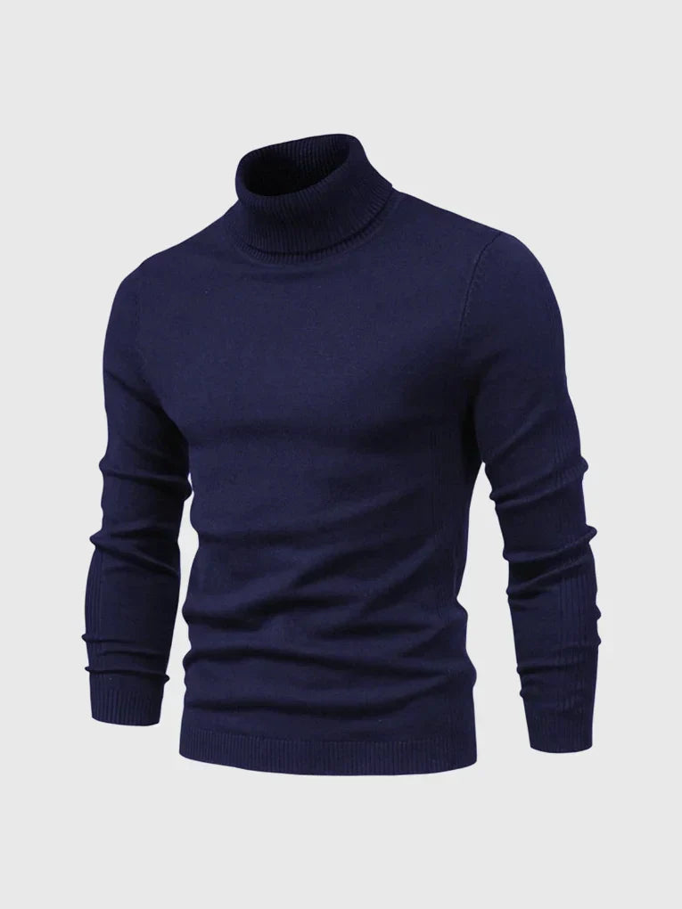 Julian | Men's Classic Roll Neck Jumper