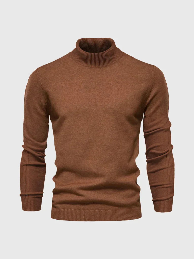 Julian | Men's Classic Roll Neck Jumper