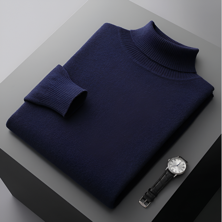 Sidney | Men's Ribbed Roll Neck Jumper
