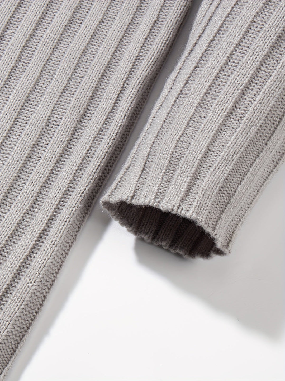 Dexter | Men's Ribbed High Neck Knit Jumper