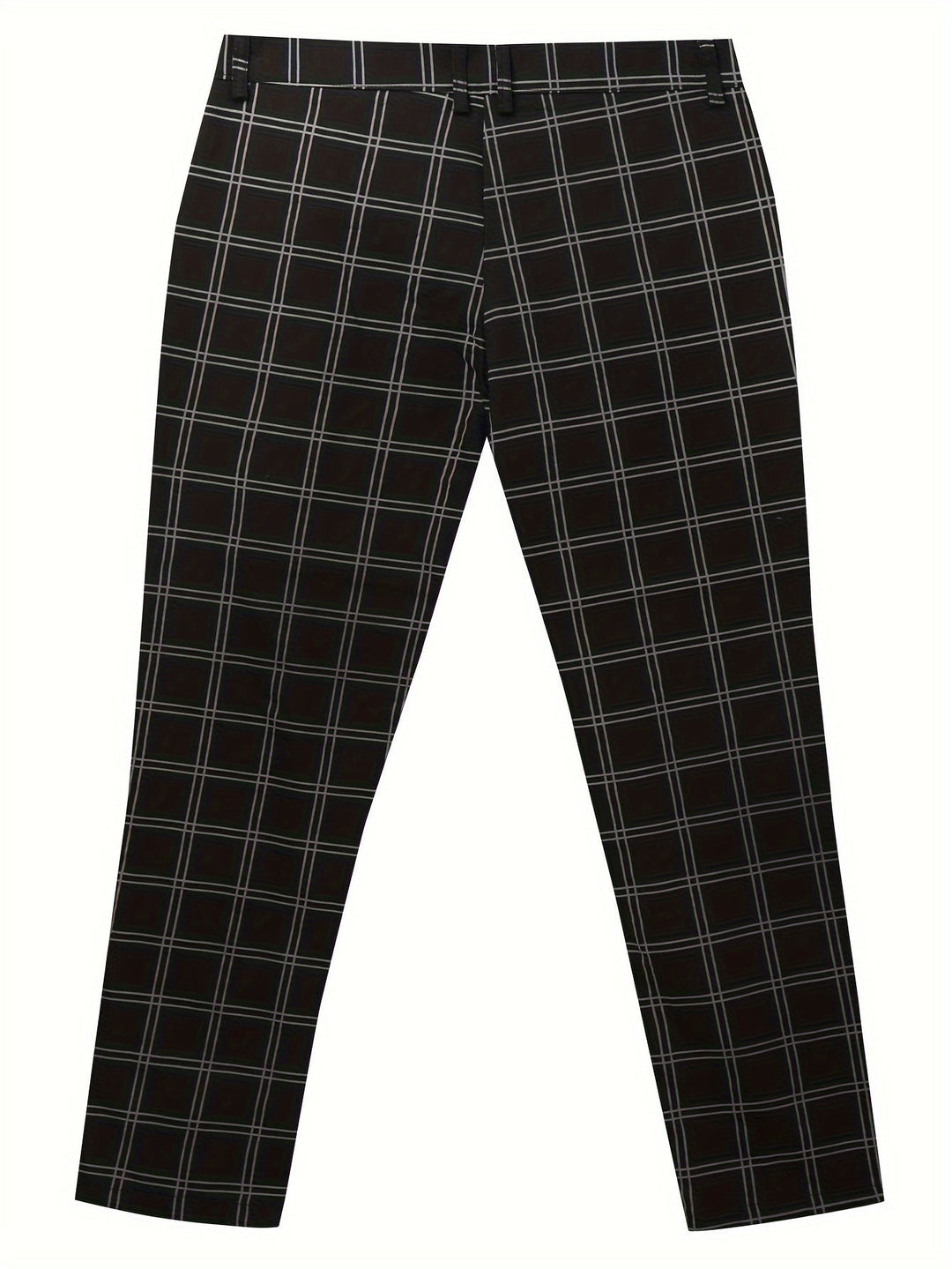Cormac | Men's Slim Fit Checked Trousers