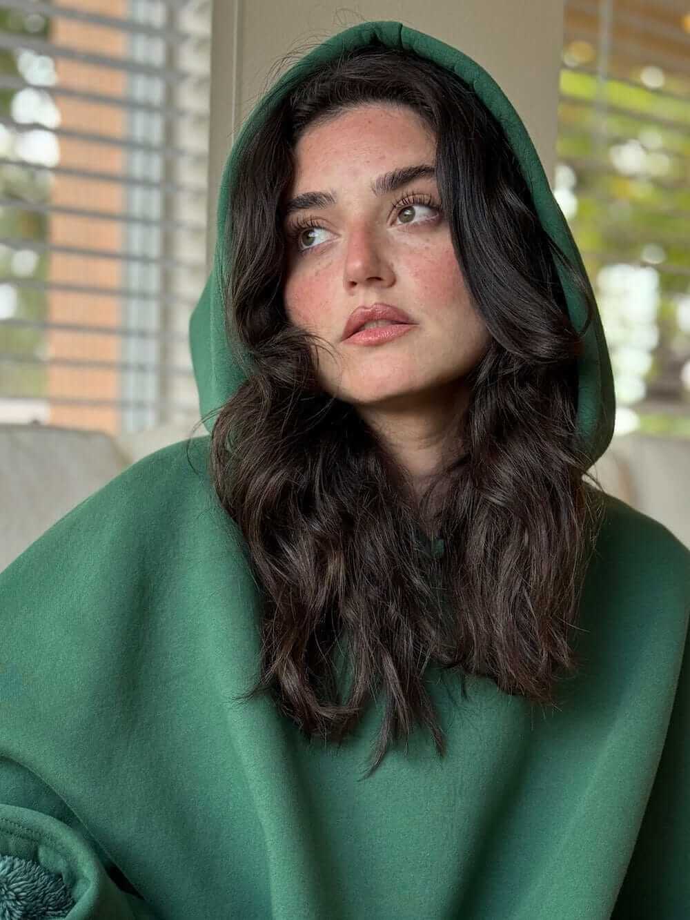 Eira | Unisex Oversized Weighted Cloak Hoodie with Soft Lining