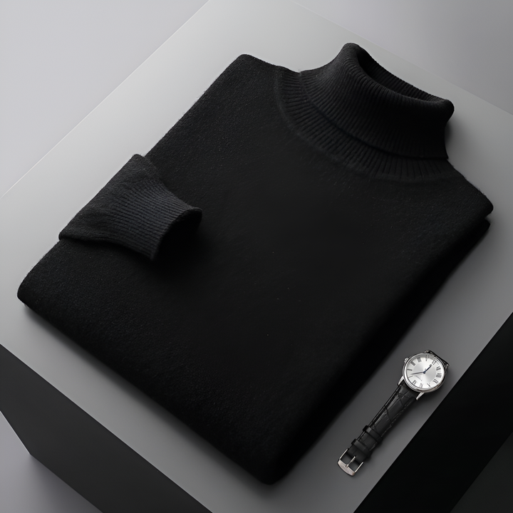 Sidney | Men's Ribbed Roll Neck Jumper