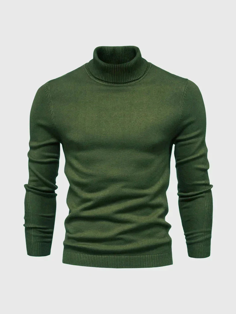 Julian | Men's Classic Roll Neck Jumper