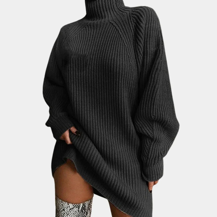 Serena | Women's Oversized Chunky Knit Jumper Dress