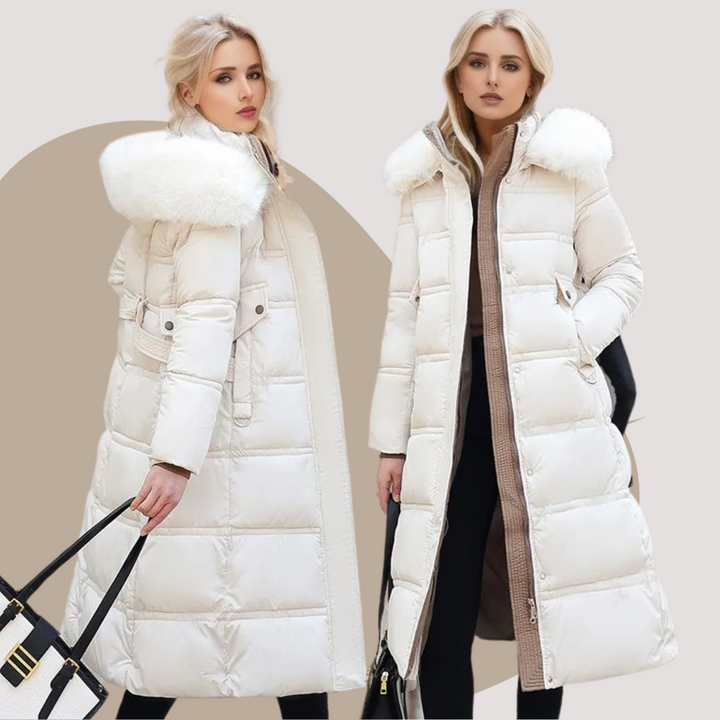Vivienne | Women's Faux Fur Collar Winter Jacket