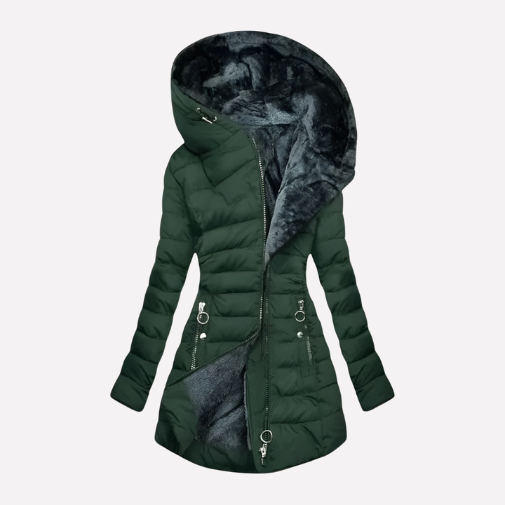 Elspeth | Women's Mid-Length Padded Winter Coat