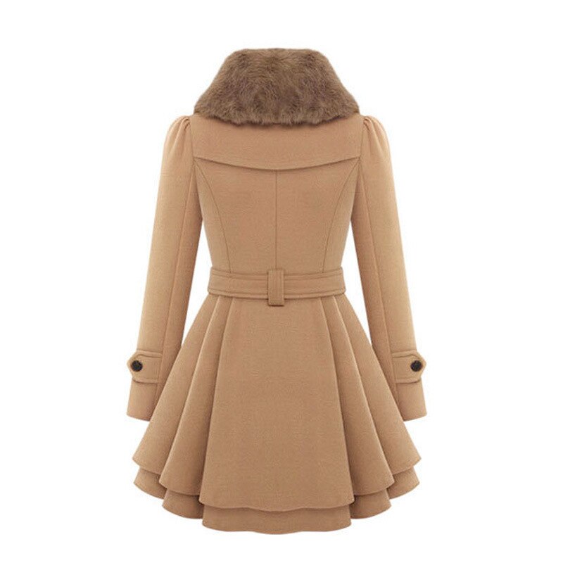 Constance | Women's Double-Breasted Belted Winter Coat
