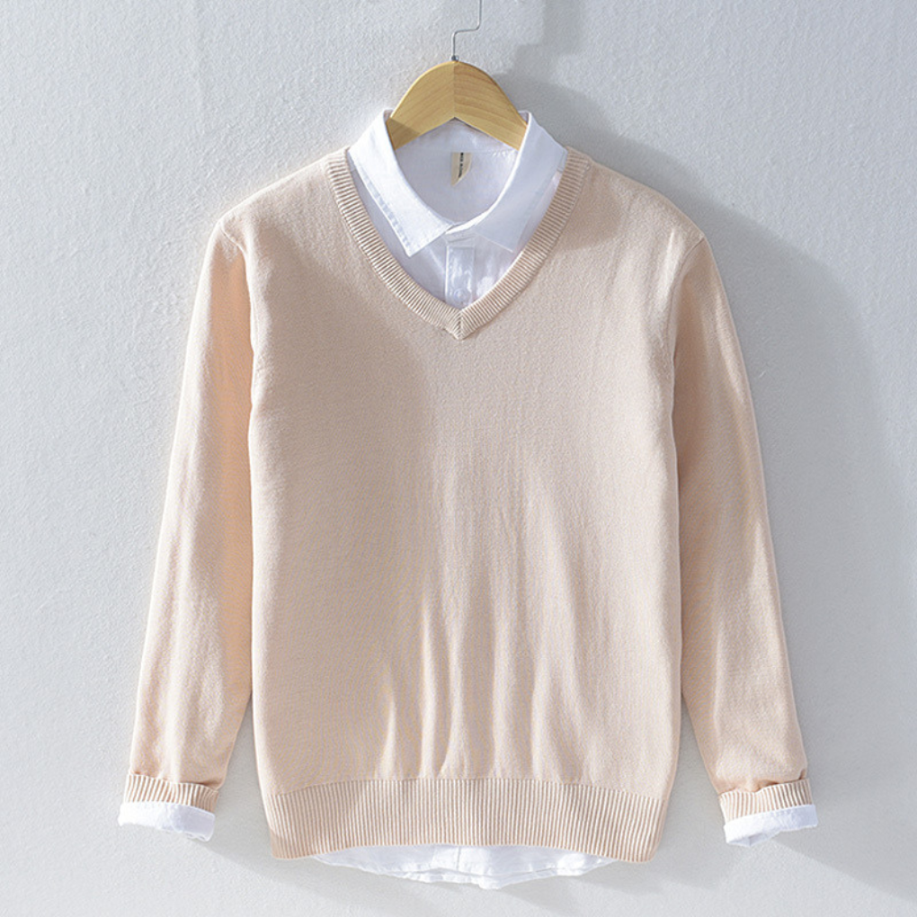 Ronald | Men's Classic V-Neck Jumper