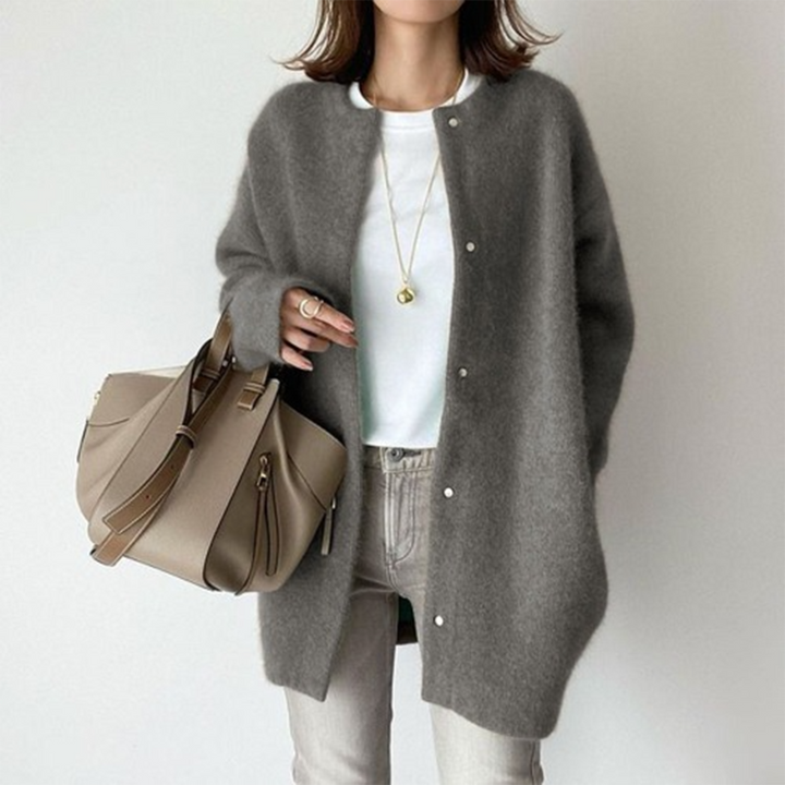 Sylvia | Women's Lightweight Wool Knit Cardigan