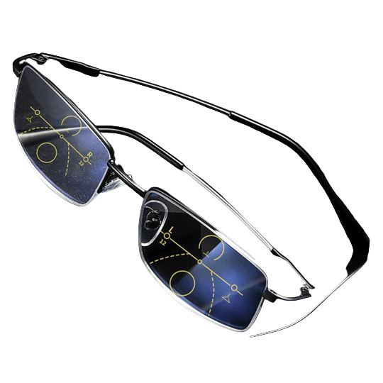 Avery | Unisex Photochromic Progressive Multifocal Reading Glasses