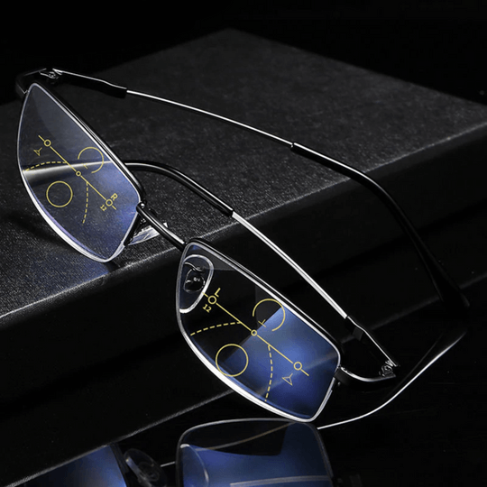 Avery | Unisex Photochromic Progressive Multifocal Reading Glasses