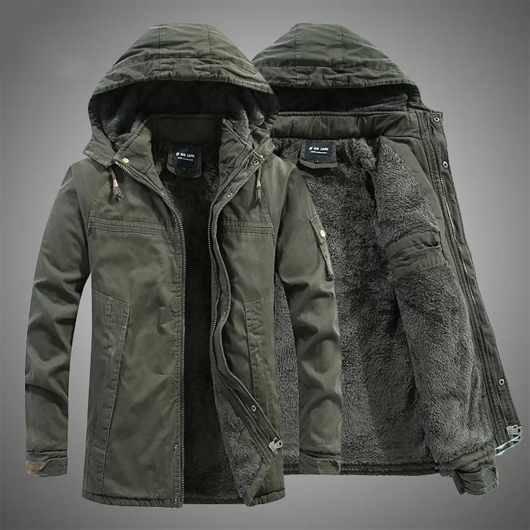 Gerald | Men's Fleece-Lined Winter Jacket