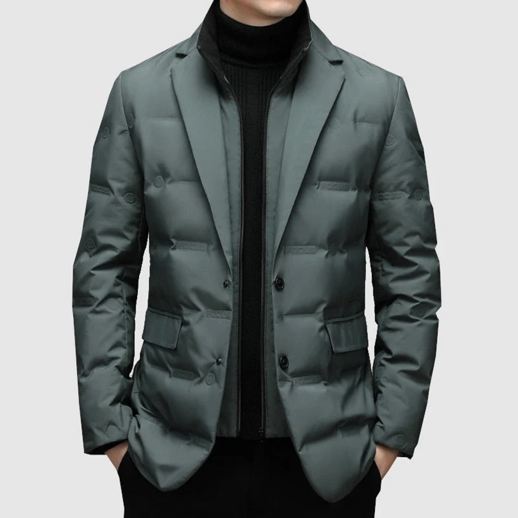 Arnold | Men's Long Quilted Puffer Parka