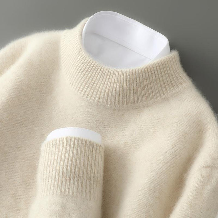 Marcello | Men's Cashmere Mock Neck Jumper