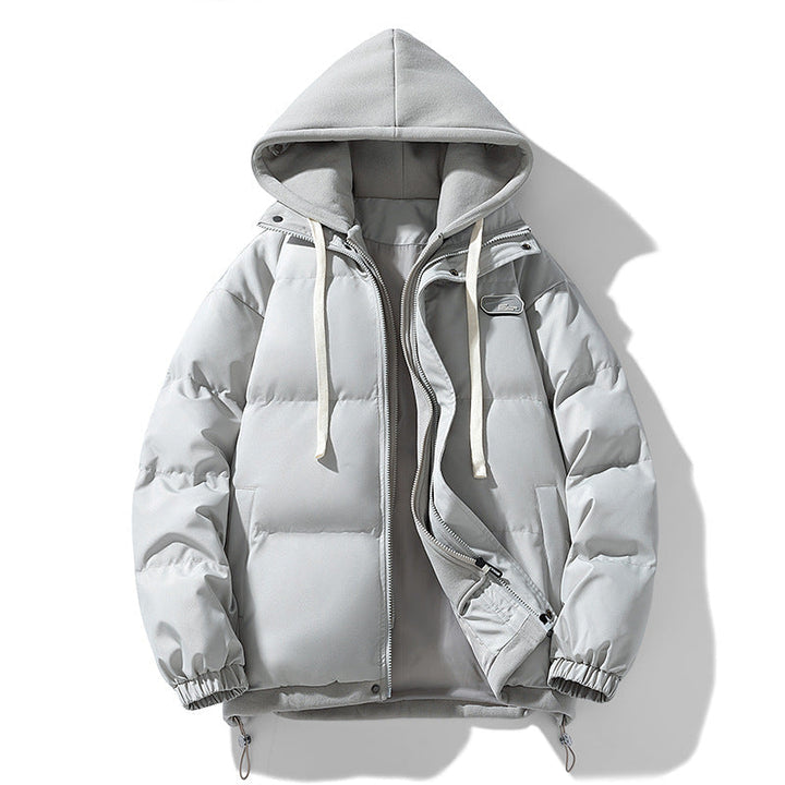 Rex | Men's Quilted Hooded Puffer Jacket