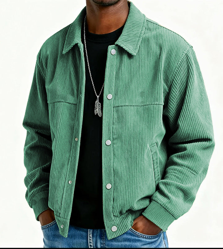 Gavin | Men's Corduroy Button-Up Jacket