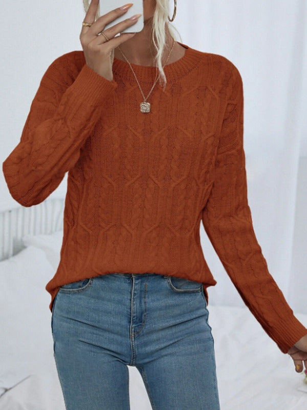 Miriam | Women's Relaxed Fit Cable Knit Jumper