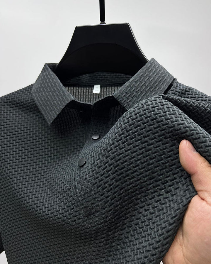 Curtis | Men's Breathable Mesh Polo Shirt