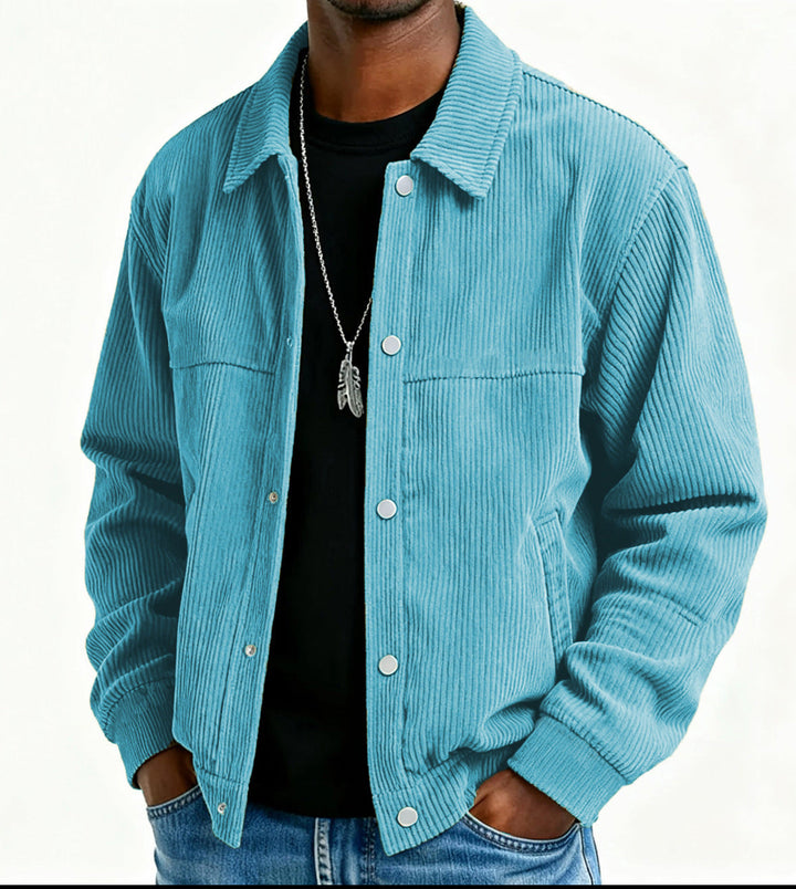 Gavin | Men's Corduroy Button-Up Jacket