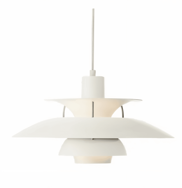 Scandinavian Pendant Ceiling Light – Modern Layered Metal Hanging Lamp for Kitchen and Living Room