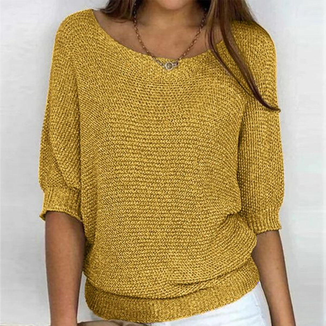 Dawn | Women's Crossover Knit Jumper