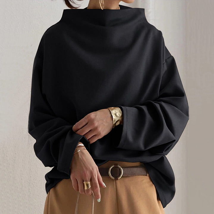 Aurelia | Women's Relaxed Fit High Neck Top